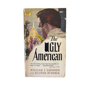 The Ugly American Paperback Book by William J Lederer Eugene Burdick